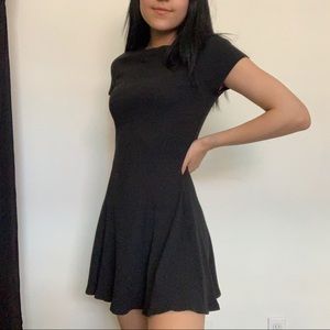 BDG Urban Outfitters Black Skater Dress